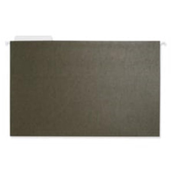 Business Source Hanging File Folder- Legal- 11 Pt.- .33 Cut- Green BSN43569